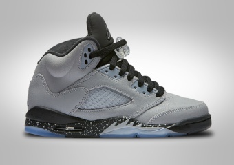 NIKE AIR JORDAN 5 RETRO GG WOLF GREY (SMALLER SIZE)