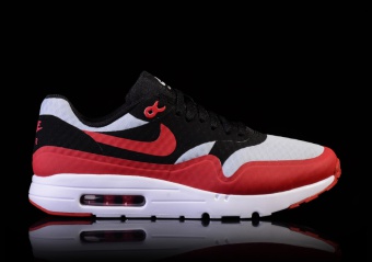 NIKE AIR MAX 1 ULTRA ESSENTIAL GYM RED-BLACK-WHITE 
