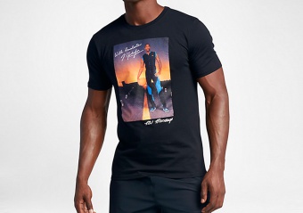 NIKE AIR JORDAN MJ MONDAY'S TEE BLACK