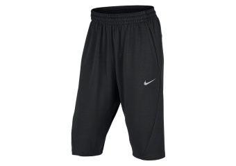 NIKE MEN'S DRY BASKETBALL SHORT HANGTIME MODERN BLACK HEATHER