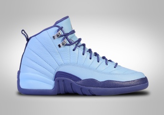 NIKE AIR JORDAN 12 RETRO NORTH CAROLINA TAR HEELS BG (SMALLER SIZES)