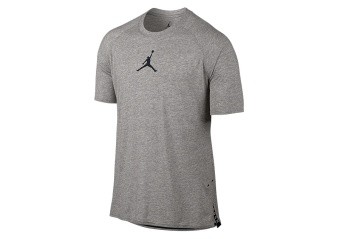 NIKE AIR JORDAN 23 TECH SE TRAINING TOP DARK GREY HEATHER