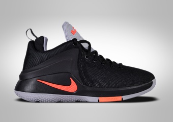 NIKE LEBRON ZOOM WITNESS (GS) BLACK TOTAL CRIMSON