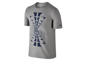 NIKE DRY KYRIE BM 1 TEE DARK GREY HEATHER