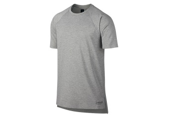 NIKE AIR JORDAN 23 LUX S/S RAGLAN TOP DARK GREY HEATHER