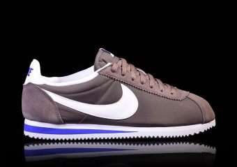 NIKE CLASSIC CORTEZ NYLON DARK MUSHROOM/WHITE-PARAMOUNT BLUE