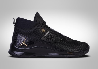 NIKE AIR JORDAN SUPER.FLY 5 PO BLACK METTALIC GOLD BLAKE GRIFFIN