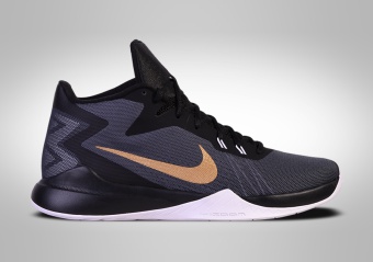 NIKE ZOOM EVIDENCE BLACK METALLIC GOLD