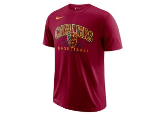 NIKE NBA CLEVELAND CAVALIERS DRY TEE TEAM RED