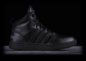 ADIDAS CLOUDFOAM SUPER HOOPS MID BLACK