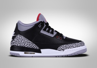 NIKE AIR JORDAN 3 RETRO BLACK CEMENT BG