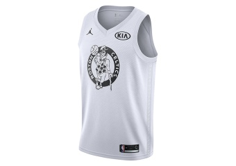 NIKE AIR JORDAN NBA KYRIE IRVING ALL-STAR 2018 SWINGMAN JERSEY WHITE