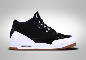 NIKE AIR JORDAN 3 RETRO BLACK WHITE GUM GG
