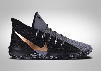 NIKE ZOOM EVIDENCE III BLACK METALLIC GOLD