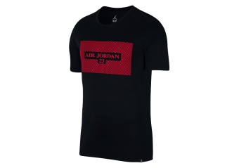 NIKE AIR JORDAN SPORTSWEAR AJ 10 GRAPHIC 1 TEE BLACK