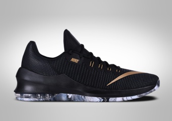 NIKE AIR MAX INFURIATE 2 LOW BLACK GOLD
