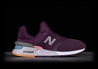 NEW BALANCE 997 DARK CURRENT WITH WHITE PEACH