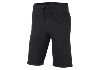 NIKE AIR JORDAN SPORTSWEAR WINGS LITE SHORTS BLACK HEATHER