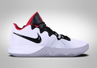 NIKE KYRIE FLYTRAP WHITE BLACK UNIVERSITY RED