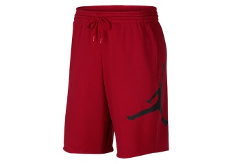 NIKE AIR JORDAN JUMPMAN FLEECE SHORTS GYM RED