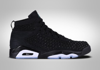 NIKE AIR JORDAN FLYKNIT ELEVATION 23 BLACK METALLIC SILVER