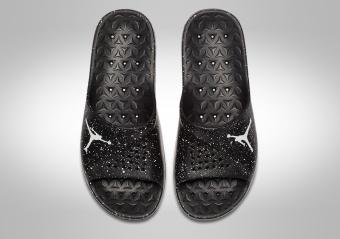 NIKE AIR JORDAN SUPER.FLY TEAM SLIDE BLACK