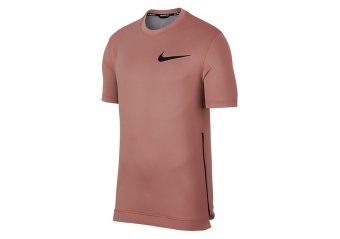 NIKE THERMA FLEX SHOWTIME CREW RUST PINK