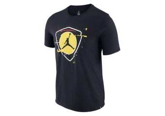 NIKE AIR JORDAN LAST SHOT TEE BLACK