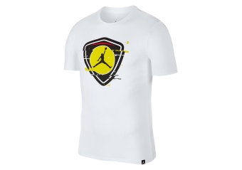 NIKE AIR JORDAN LAST SHOT TEE WHITE