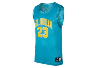 NIKE AIR JORDAN DNA DISTORTED JERSEY LIGHT BLUE FURY