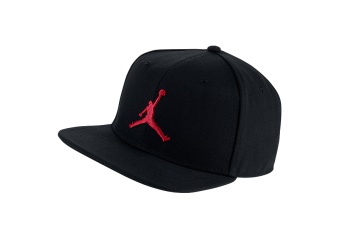 NIKE AIR JORDAN PRO JUMPMAN SNAPBACK BLACK GYM RED