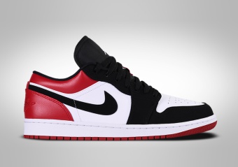 NIKE AIR JORDAN 1 RETRO LOW BLACK TOE GS