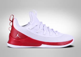 NIKE AIR JORDAN ULTRA.FLY 2 LOW WHITE FIRE RED JIMMY BUTLER