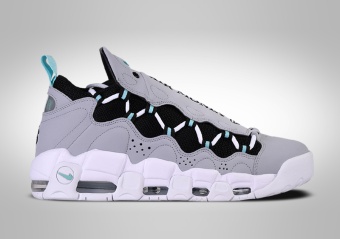 NIKE AIR MORE MONEY WOLF GREY ISLAND GREEN