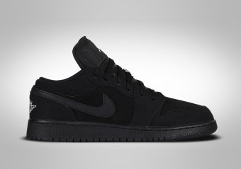 NIKE AIR JORDAN 1 RETRO LOW GS TRIPLE BLACK