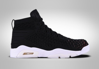 NIKE AIR JORDAN FLYKNIT ELEVATION 23 BLACK UNIVERSITY RED