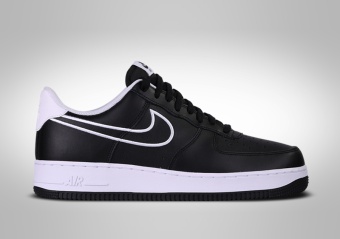 NIKE AIR FORCE 1 '07 LEATHER BLACK