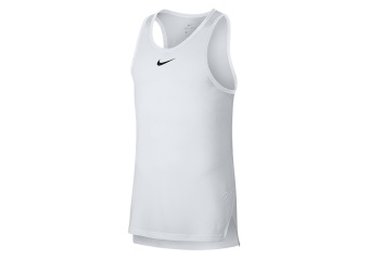 NIKE BREATHE ELITE BASKETBALL TOP WHITE