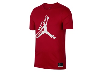 NIKE AIR JORDAN SPORTSWEAR JUMPMAN HE GOT GAME TEE GYM RED