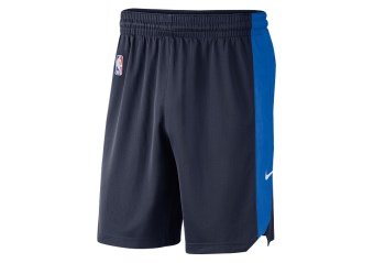 NIKE NBA OKLAHOMA CITY THUNDER PRACTICE SHORTS COLLEGE NAVY