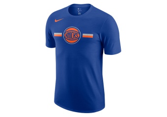 NIKE NBA NEW YORK KNICKS LOGO DRE TEE RUSH BLUE