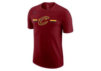 NIKE NBA CLEVELAND CAVALIERS LOGO DRY TEE TEAM RED