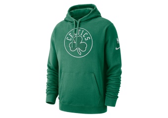 NIKE NBA BOSTON CELTICS COURTSIDE HOODIE CLOVER