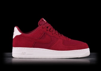 NIKE AIR FORCE 1 '07 SUEDE RED CRUSH