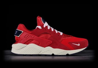 NIKE AIR HUARACHE RUN PREMIUM UNIVERSITY RED