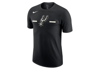 NIKE NBA SAN ANTONIO SPURS LOGO DRY TEE BLACK