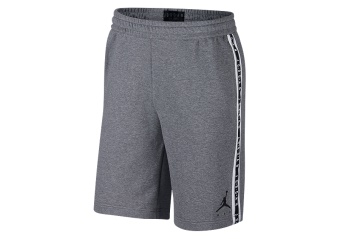 NIKE AIR JORDAN HBR FLEECE SHORTS CARBON HEATHER