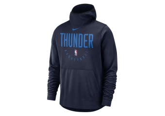 NIKE NBA OKLAHOMA CITY THUNDER SPOTLIGHT HOODIE COLLEGE NAVY