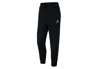 NIKE AIR JORDAN JUMPMAN HYBRID FLEECE PANTS BLACK