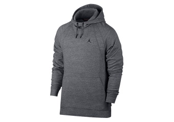 NIKE AIR JORDAN SPORTSWEAR WINGS FLEECE HOODIE CARBON HEATHER